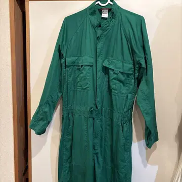 그린 오버롤 작업복
