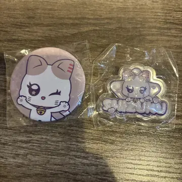 ME:I 이이다 시즈쿠 캡슐 토이 통통 명찰, 캔뱃지