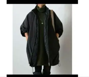 BEARDSLEY 비어즐리 충전솜 판초 코트