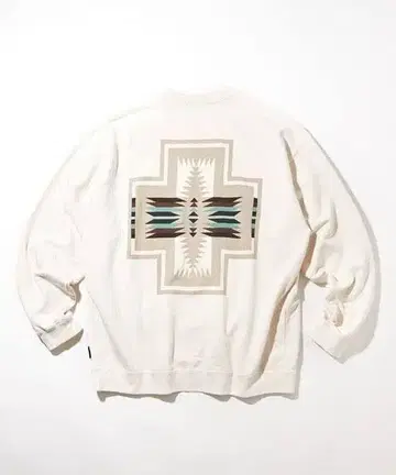 PENDLETON 별주 백 프린트 맨투맨