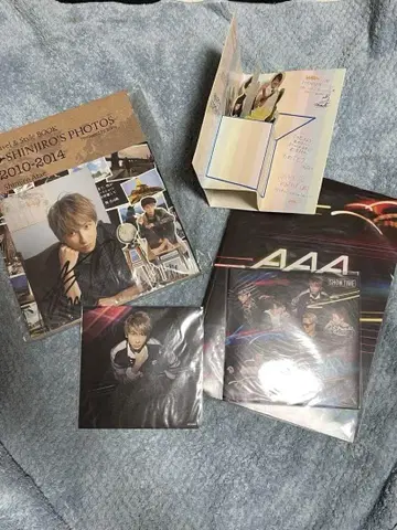 SHINJIRO'S PHOTOS 2010-2014 & AAA CD