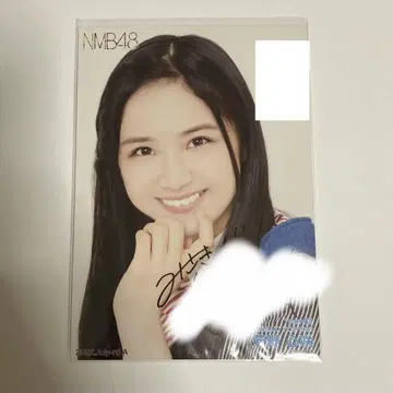 요시노 미사키 씨 NMB48 친필 사인 사진 브로마이드