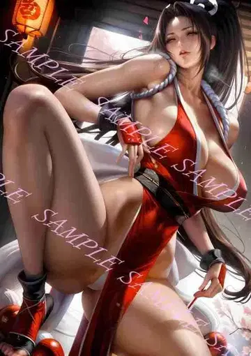 아랑전설 KOF 시라누이 마이 포스터 브로마이드 A4 No.116