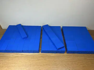 스누피용 LEGO 레고 블록 버킷 기본 부품 파란색 블루 세트