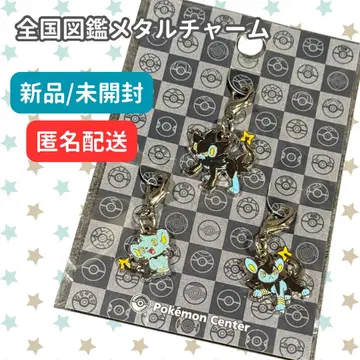 전국 도감 메탈 참 코링크 럭키오 렌트라 3개 세트 포켓몬