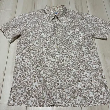 Chisa Tropical Wear 꽃무늬 카리유시 의류 LL