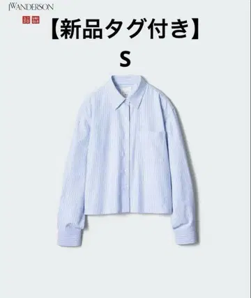 UNIQLO 미사용 새상품 JW 옥스퍼드 셔츠 스트라이프 S