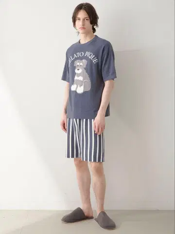 젤라또피케옴 풀오버 하프 팬츠 세트