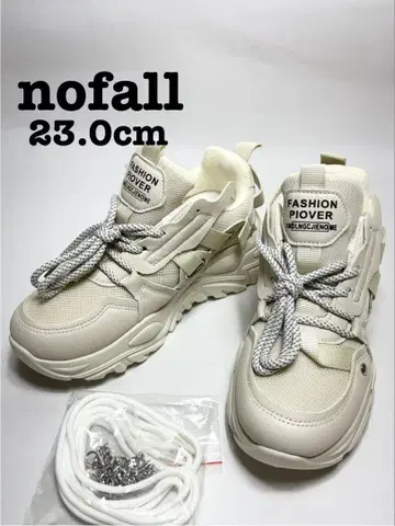 [ 재고 처분 ] nofall 노폴 통굽 대드 스니커즈 S 사이즈