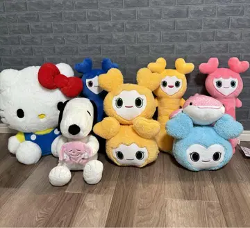 봉제 인형 세트