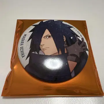 NARUTO 나루토 베이스야드 도쿄 캔뱃지 우치하 마다라