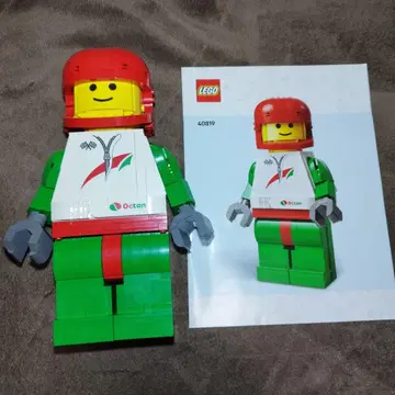 LEGO 40819 조립 완료 레이스 드라이버 디럭스 미니 피규어