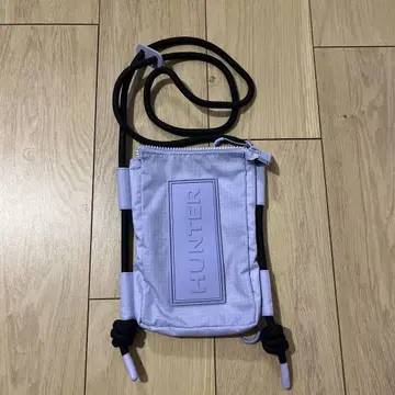 HUNTER 헌터 숄더백 보라색 퍼플