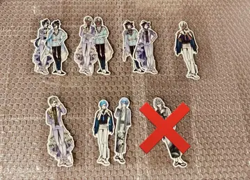 악마 집사와 검은 고양이 아쿠네코 스티커 모음