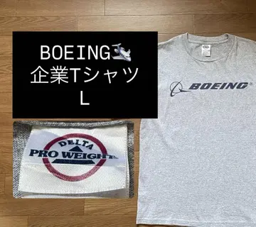 [ 레어 ] BOEING 보잉 델타 기업 셔츠 L