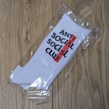 Anti Social Club x 히라모토 렌 삭스 화이트