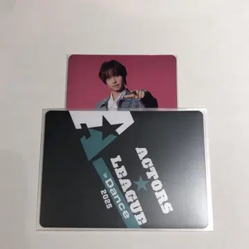 액터즈 리그 댄스 랜덤 AR 기능 포함 카드 아베 아라시 외