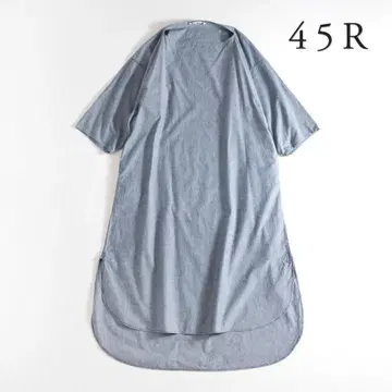 431t*45R kurasi 코튼 보트넥 와이드 원피스