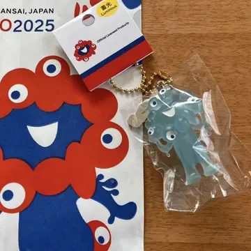 EXPO2025 간사이 만박 미야쿠미야쿠 축광 입체 마스코트 키링