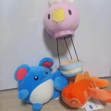 포켓몬 인형 하우스 푸완테 벌룬 마릴 샤리타츠