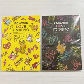 포켓몬 ITS'DEMO 핀 배지 피카츄 이브이