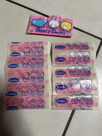 치어리참 반창고 쇼와 레트로