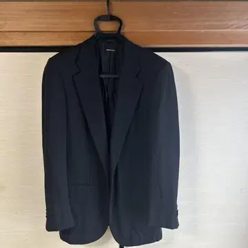 Giorgio Armani 블랙 테일러드 자켓 Men's46