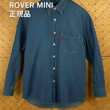 로버 미니/ROVER MINI 정품 긴팔 데님 셔츠 M 레어 구제 의류