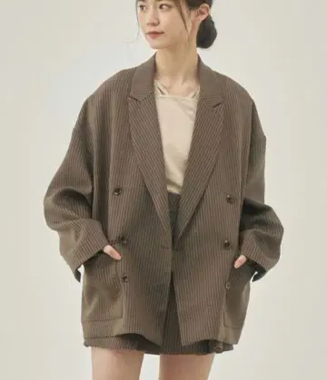 moi tytto 오버 사이즈 테일러드 자켓