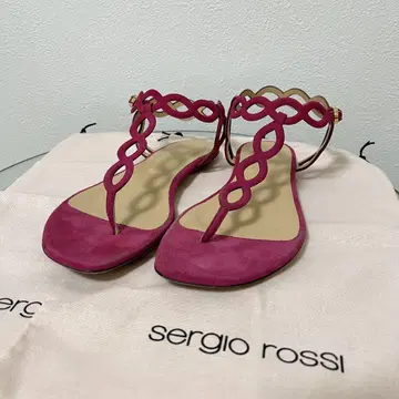Sergio Rossi 플랫 샌들 플립플랍
