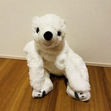 이케아 SNUTTIG 북극곰 봉제 인형