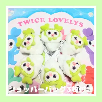 [ TWICE Lovelys 정블리(정현) 싸개 마스코트 6개 세트 ]
