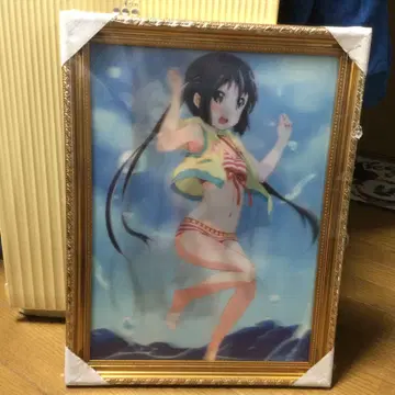 선착순 SALE! 초 레어 케이온 액자 포함 3D 포스터