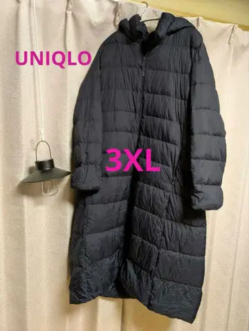 UNIQLO 유니클로 울트라 라이트 다운 롱 코트 3XL 네이비