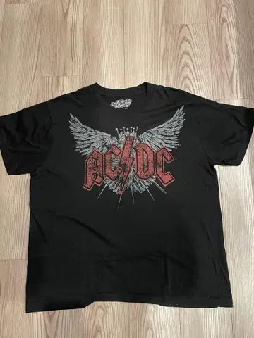 AC DC 밴딩 티셔츠 XL