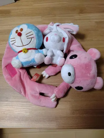 그루미 범용 토끼 도라에몽 봉제 인형 세트