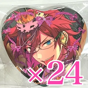 앙스타 라메 하트 캔뱃지 마루이 하트캔뱃지 사에구사 이바라