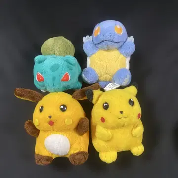 포켓몬 프렌즈 초기 피카츄 라이츄 이상해씨 꼬부기