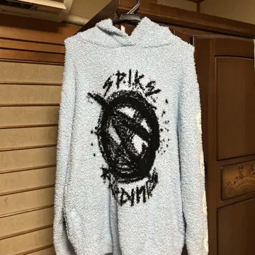 uverworld 플리스 후드티 스카이블루