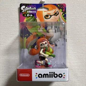 [ 미사용 새상품 ] 스프라툰 amiibo 걸 잉크링