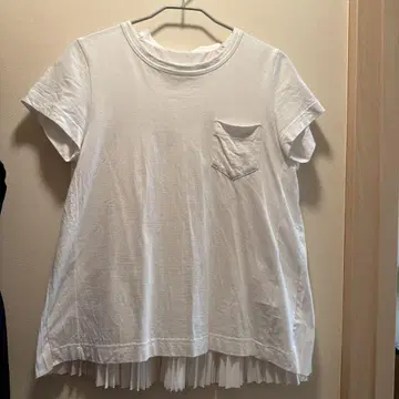 sacai 이소재 백 플리츠 사이즈 1