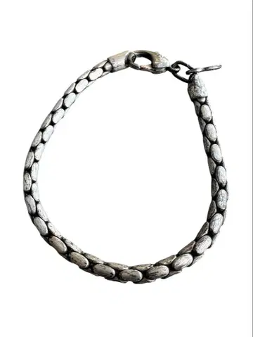 smoked silver bracelet