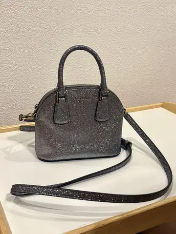 케이트 스페이드 kate spade 글리터 숄더백 실버