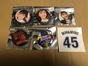 미나미노 요코 40th 투어 배지 5개 세트
