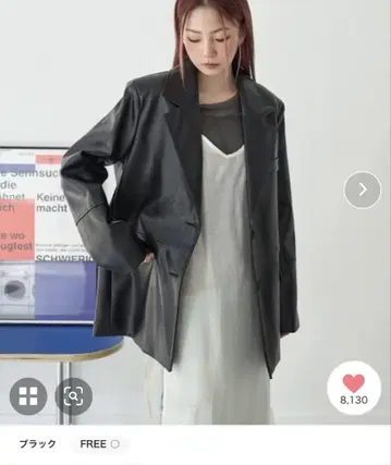 [UNE ORIGINAL] 베이직 테일러드 오버사이즈 자켓