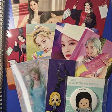 TWICE 다현 랜티큘러 키링 캔뱃지 세트 묶음 판매