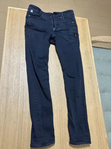G-STAR-RAW D-STAQ 3D SLIM 다크 블루 데님 팬츠