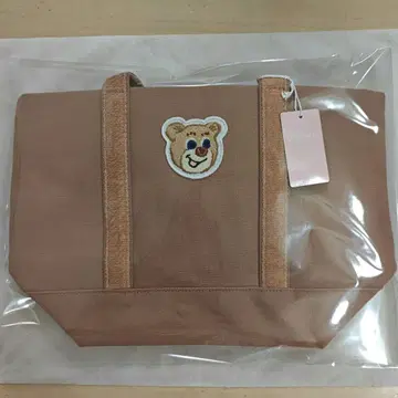 페이러 와펜 토트백 미사용 새상품 올드 테디 베이지
