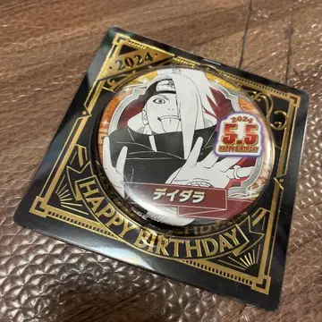 NARUTO 데이다라 벌스데이 캔뱃지