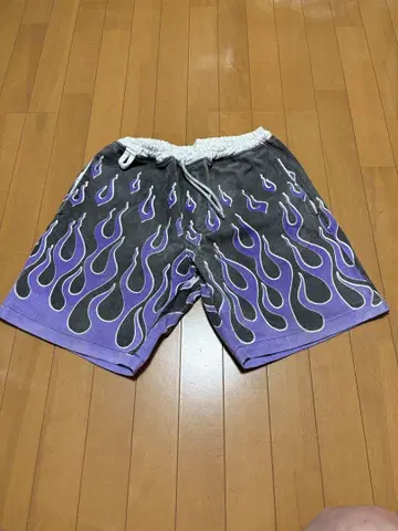 산겐자야us 프레임 패턴 숏팬츠
